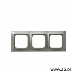 Ospel impresja rh-3y/23 ramka potrójna do łączników ip-44 tytan (5907577441555) - ogłoszenia A6.pl