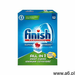Reckitt benckiser Finish 52szt powerball all in 1 tabletki do zmywarki (5900627066616) - ogłoszenia A6.pl