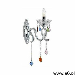 Pałacowa LAMPA ścienna CARAMEL 107072 Markslojd świecznikowa OPRAWA z kryształkami crystal multikolo - ogłoszenia A6.pl