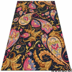 Modny uniwersalny dywan winylowy Modny uniwersalny dywan winylowy Kolorowy Paisley - ogłoszenia A6.pl