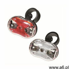 Lampa rowerowa led komplet 2 szt. marki Dpm solid - ogłoszenia A6.pl
