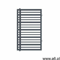 Furtka ogrodzeniowa RUBIN uniwersalna 94 cm z elektrozaczepem POLARGOS (5902360121010) - ogłoszenia A6.pl