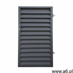 Furtka ogrodzeniowa KRETA 90 cm prawa POLBRAM antracyt - ogłoszenia A6.pl