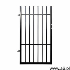 Furtka ogrodzeniowa milos 90 cm czarna marki Polbram - ogłoszenia A6.pl