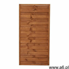 Blooma Płot arve 90 x 180 cm brązowy rama 30 mm (3663602433101) - ogłoszenia A6.pl