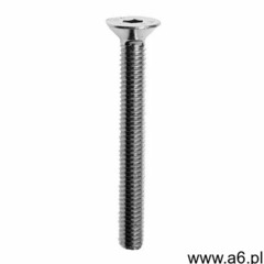 Śruby imbusowe z łbem stożkowym ocynkowane M6 x 40 mm, 783880E - ogłoszenia A6.pl