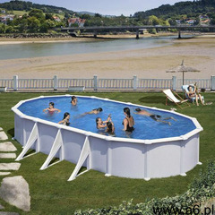 Gre Basen atlantis 730 x 375 x 132 cm /biały/ - ogłoszenia A6.pl
