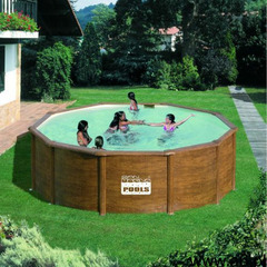 Basen pacific 350 cm x 120 cm /drewno/ marki Gre - ogłoszenia A6.pl