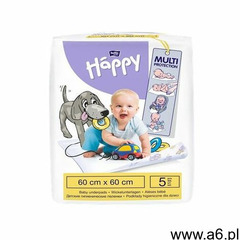 Podkłady do przewijania 60x60cm 60x60cm 5 szt. | darmowa dostawa od 59 zł marki Bella baby happy - ogłoszenia A6.pl