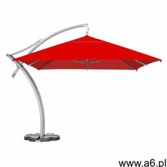 Parasol Ogrodowy Ibiza Quattro 3,5x3,5 m - Czerwony - ogłoszenia A6.pl