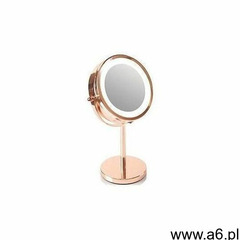 Rio magnifying mirror rose gold led lustro x 1 sztuka - ogłoszenia A6.pl