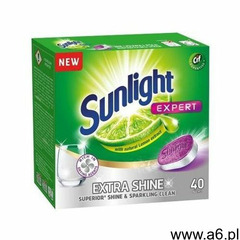 Unilever Sunlight tabletki do zmywarek extra shine 1 op.-40szt - ogłoszenia A6.pl