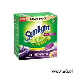 SUNLIGHT Expert Extra Power tabletki do mycia naczyń w zmywarkach Citrus Fresh 52szt - ogłoszenia A6.pl