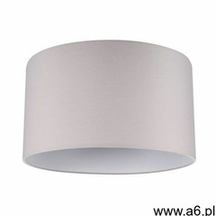 Abażur okrągły GoodHome Kpezin L szary, 81490-40GY - ogłoszenia A6.pl
