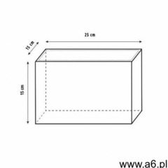 Abażur PROSTOKĄT 25 x 15 x 15 - ogłoszenia A6.pl