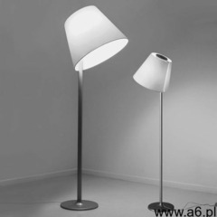 MELAMPO-Lampa podłogowa Alu Abażur regulowany Wys.174cm - ogłoszenia A6.pl
