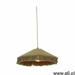 Retro lampa wisząca welur zielona frędzle - frills marki Qazqa - ogłoszenia A6.pl