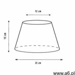 Abażur STOŻEK 12 x 15 x 25, ABAŻUR 10-200 - ogłoszenia A6.pl