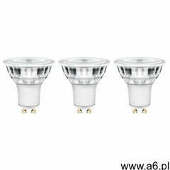 Żarówka LED Diall GU10 3 W 230 lm przezroczysta barwa ciepła 3 szt, (3663602668169) - ogłoszenia A6.pl