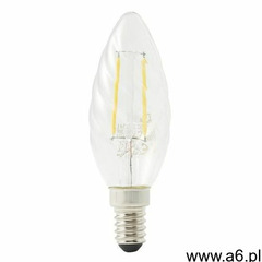 Żarówka LED Diall B35-TW E14 3 W 250 lm przezroczysta barwa ciepła (3663602668008) - ogłoszenia A6.pl