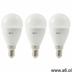 Żarówka LED Diall P45 E14 5,7 W 470 lm mleczna barwa ciepła 3 szt., KT-85 - ogłoszenia A6.pl