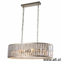 Evo Lampa wisząca p06223cp kryształowa oprawa glamour crystal zwis na łańcuchach szampański - ogłoszenia A6.pl