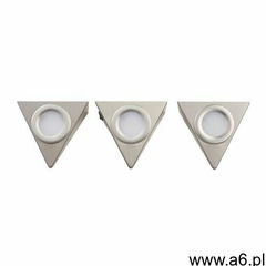 Colours Lampa podszafkowa led esmo 3 x 2,5 w brown/chrom (3663602761884) - ogłoszenia A6.pl