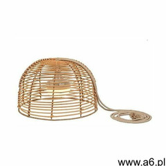 BOSSA-Lampa wisząca zewnętrzna LED Rattan akumulatorowa Ø35cm (8435578501154) - ogłoszenia A6.pl