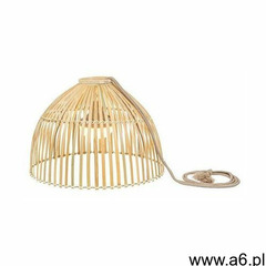 Reona-lampa wisząca zewnętrzna led rattan akumulatorowa Ø43.5cm marki New garden - ogłoszenia A6.pl