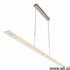 Lampa Wisząca Steinhauer Plato LED Stal nierdzewna, 1-punktowy, Czujnik ruchu - Nowoczesny - Obszar  - ogłoszenia A6.pl