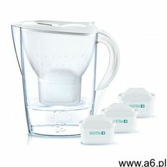 BRITA Dzbanek filtrujacy Marella PF Biała + 3 Wkłady Maxtra Pure - ogłoszenia A6.pl