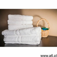 Ręcznik hotelowy lux 500 gr/m2 50x100 cm biały 100% bawełny egipskiej marki Slevo - ogłoszenia A6.pl