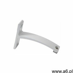 Wspornik pojedynczy 10 cm aluminium/biały - ogłoszenia A6.pl