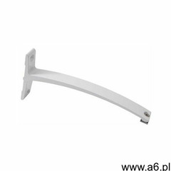 Wspornik pojedynczy 18 cm aluminium/biały, 63137 - ogłoszenia A6.pl