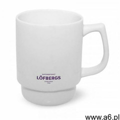 - kubek na kawe z logo - porcelanowy - 200ml marki Lofbergs - ogłoszenia A6.pl