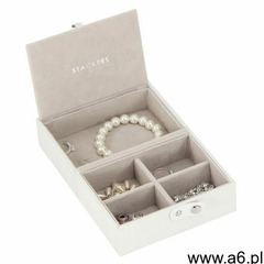 Pudełko na biżuterię podróżne Travel Box Stackers ciemnoszare, 73137 - ogłoszenia A6.pl