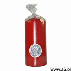 Świeca walec 70 x 150 mm czerwona, 62449 - ogłoszenia A6.pl