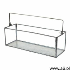Świecznik prostokątny Rural 30 x 10 x 11 cm, JO-0013 - ogłoszenia A6.pl