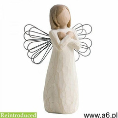 Willow tree Anioł "znak miłości" sign for love 26110 susan lordi figurka ozdoba świąteczna - ogłoszenia A6.pl