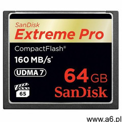 Sandisk Compact flash extreme pro 160mb/s 64gb · 600x - ogłoszenia A6.pl