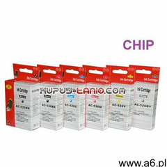 Tusze pgi-525bk - cli-526 do canon (6 szt z chipami, ) tusze do canon mg6150, mg6250, mg8150, mg8250 - ogłoszenia A6.pl