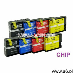 .PGI-2500XL tusze Canon (8 szt z chipami, Celto) tusze Canon MB5450, Canon iB4150, Canon MB5155, Can - ogłoszenia A6.pl