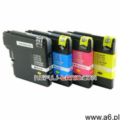 LC1100 / LC980 tusze Brother (4 szt., BT) tusze do Brother DCP-195C, Brother DCP-145C, Brother DCP-1 - ogłoszenia A6.pl