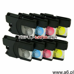 Crystal ink .lc1100 / lc980 tusze brother (8 szt., crystal) tusze do brother dcp-195c, brother dcp-1 - ogłoszenia A6.pl
