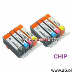 Crystal ink .pgi-520bk - cli-521 tusze do canon (8 szt z chipami, crystal) tusze do canon mp540, can - ogłoszenia A6.pl