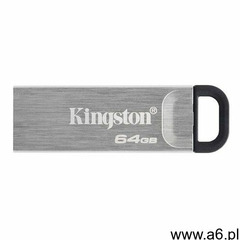 KINGSTON FLASH Kyson 64GB USB3.2 Gen 1 - DTKN/64GB- Zamów do 16:00, wysyłka kurierem tego samego dni - ogłoszenia A6.pl