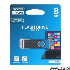 GOODRAM TWISTER 8GB Blue USB2.0 DARMOWA DOSTAWA DO 400 SALONÓW !! - ogłoszenia A6.pl
