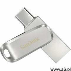 Sandisk Pamięć ultra dual drive luxe 256gb srebrny - ogłoszenia A6.pl