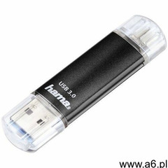 Dysk otg usb "laeta twin" 3.0 128gb 40mb/s marki Hama - ogłoszenia A6.pl