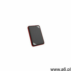 Dysk zewnętrzny Silicon Power ARMOR A62 2TB 2,5" USB 3.1 czarno-czerwony, slim, SP020TBPHD62SS3K - ogłoszenia A6.pl